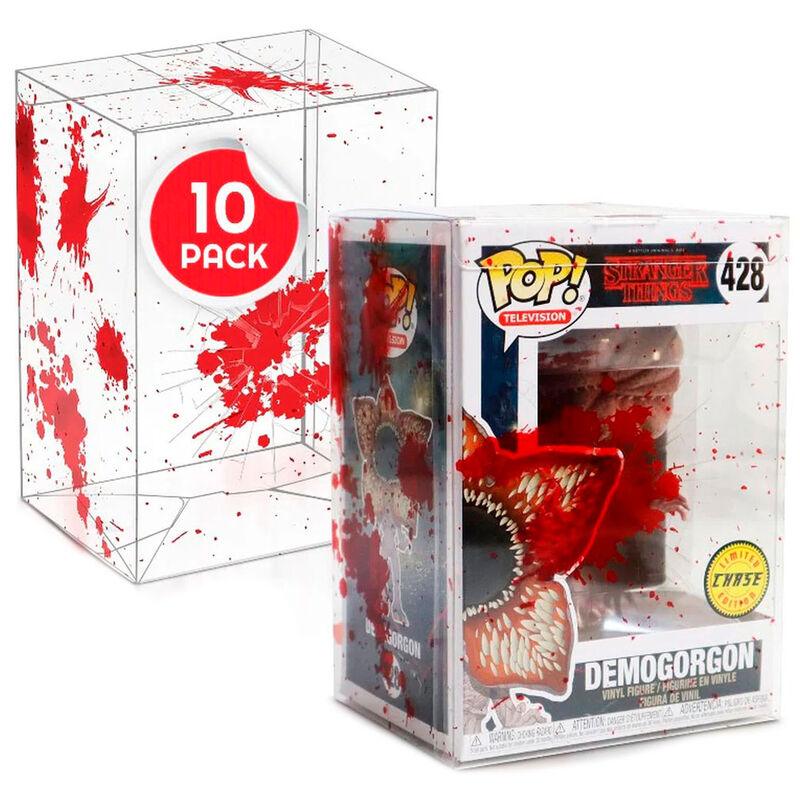 Pack 10 protectores Efecto Bala y Sangre Funko POP - Frikibase.com