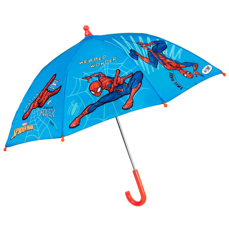 Paraguas manual Spiderman Marvel 38cm - Frikibase.com