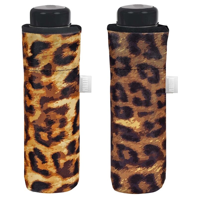 Paraguas plegable manual estampado leopardo 51cm (surtido) - Frikibase.com