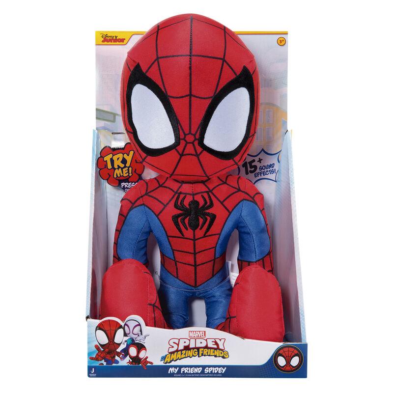 Peluche Spidey Amazing Friends Marvel 40cm sonido - Frikibase.com