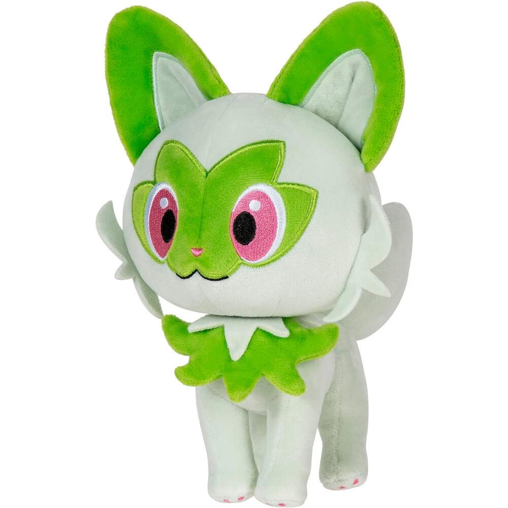 Peluche Sprigatito Pokemon 20cm - Frikibase.com