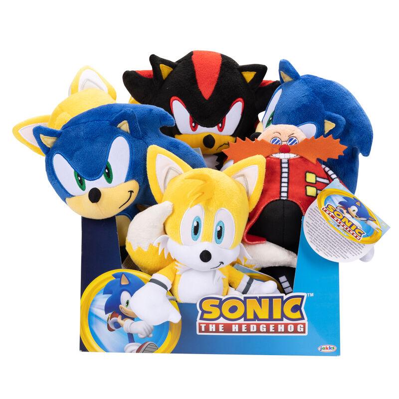 Peluche serie 10 Sonic the Hedgehog 23cm (surtido) - Frikibase.com