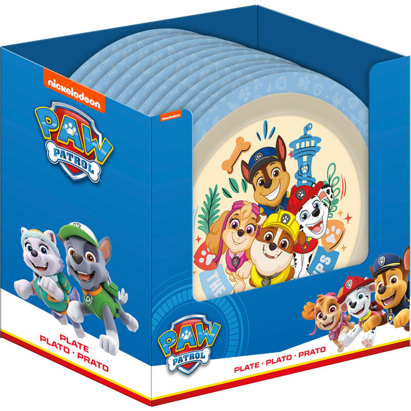 Plato Patrulla Canina Paw Patrol - Frikibase.com