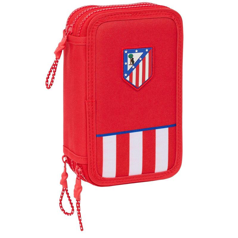 Plumier Atletico de Madrid triple 36pzs triple - Frikibase.com