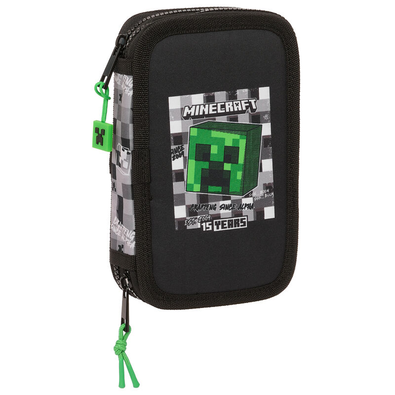 Plumier Minecraft 28pzs doble - Frikibase.com