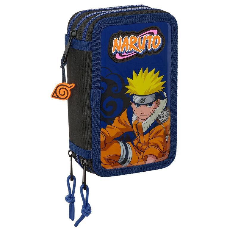 Plumier Ninja Naruto Shippuden 36pzs triple - Frikibase.com