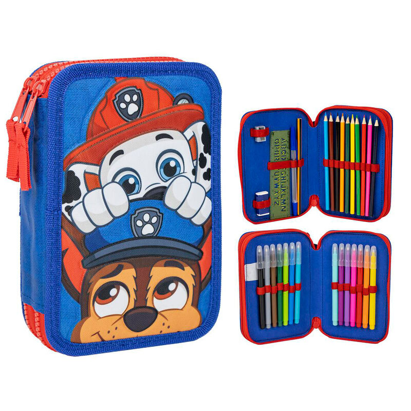 Plumier Patrulla Canina Paw Patrol doble - Frikibase.com