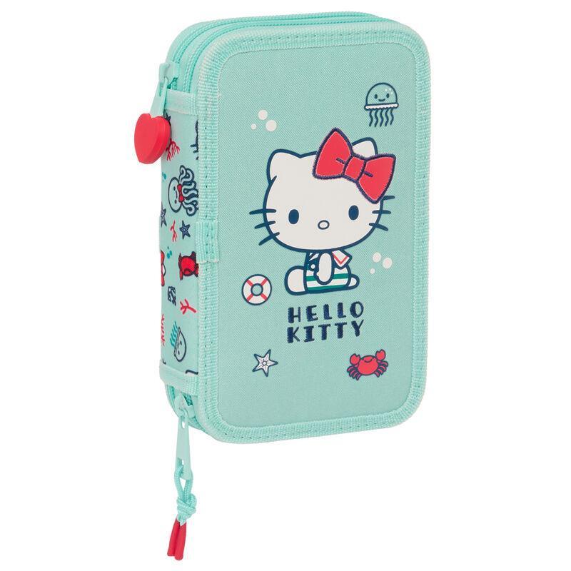 Plumier Sea Lovers Hello Kitty 28pzs doble - Frikibase.com