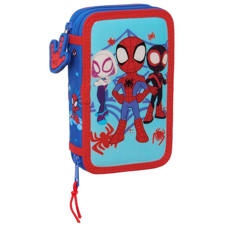 Plumier Spidey Amazing Friends Marvel 28pzs doble - Frikibase.com