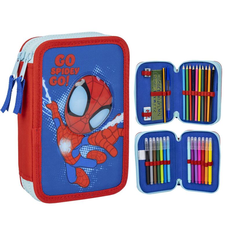 Plumier Spidey Marvel doble - Frikibase.com