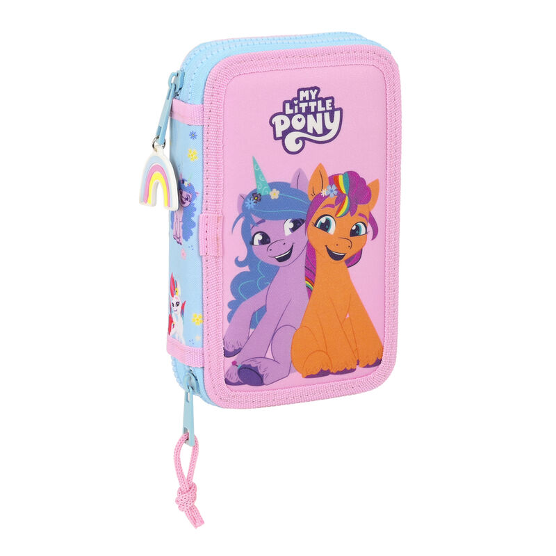 Plumier Wild & Free My Little Pony doble 28pzs - Frikibase.com