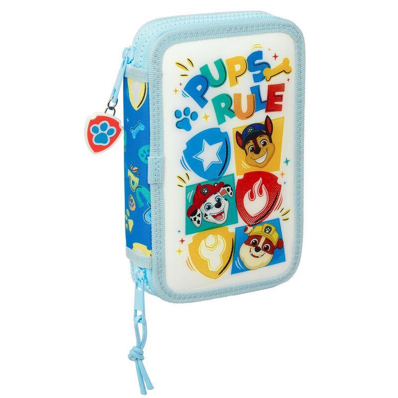 Plumier doble Pups Rule Patrulla Canina Paw Patrol 28pzs - Frikibase.com