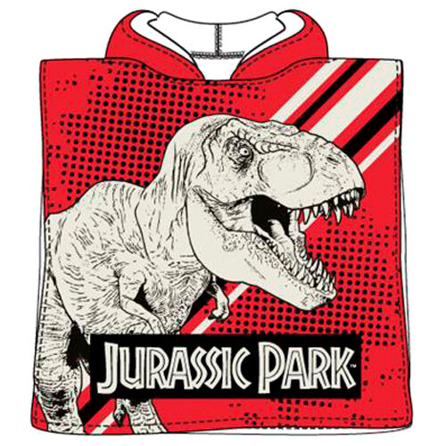 Poncho toalla Jurassic Park microfibra - Frikibase.com