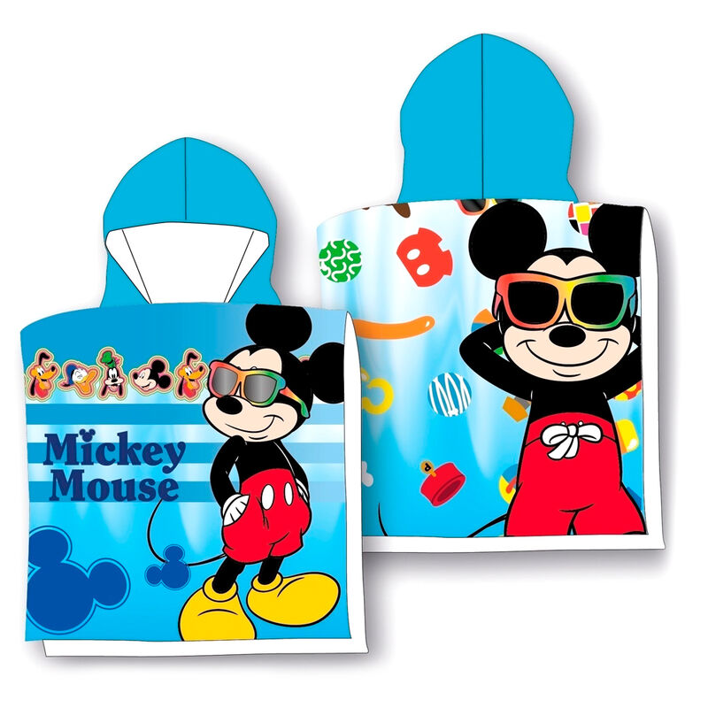 Poncho toalla Mickey Disney algodon - Frikibase.com