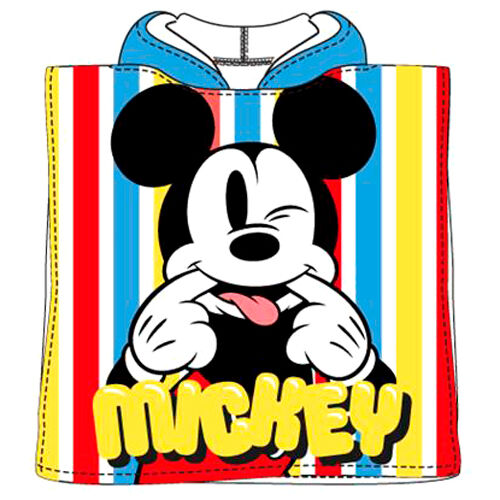 Poncho toalla Mickey Disney microfibra - Frikibase.com