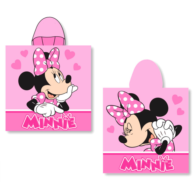 Poncho toalla Minnie Disney algodon - Frikibase.com