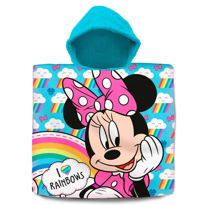 Poncho toalla Minnie Disney algodon - Frikibase.com