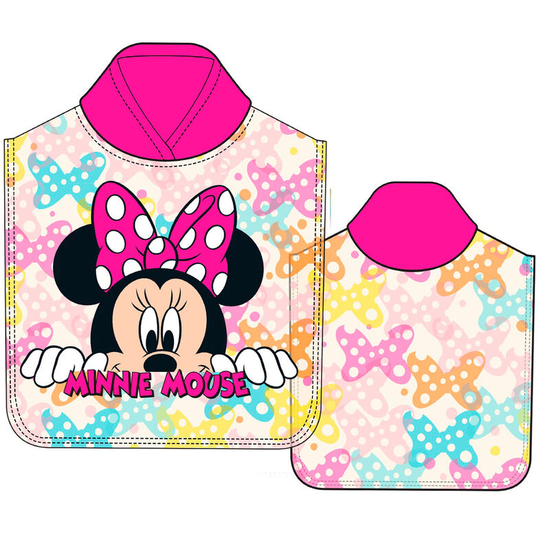 Poncho toalla Minnie Disney microfibra - Frikibase.com