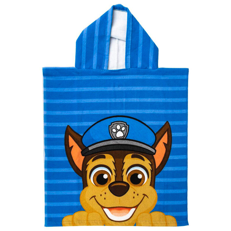 Poncho toalla Patrulla Canina Paw Patrol microfibra - Frikibase.com