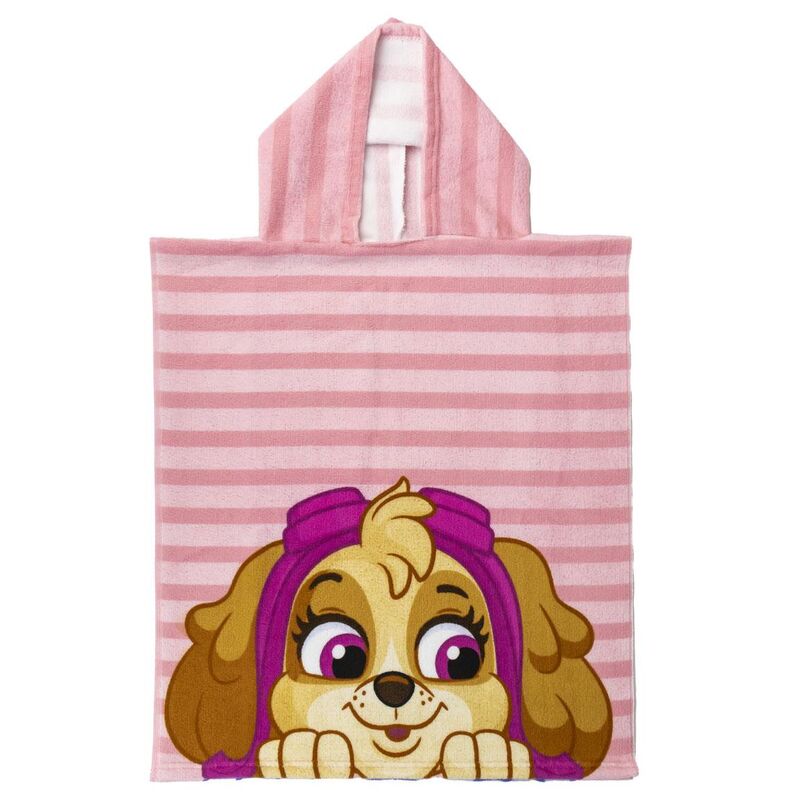 Poncho toalla Patrulla Canina Paw Patrol microfibra - Frikibase.com