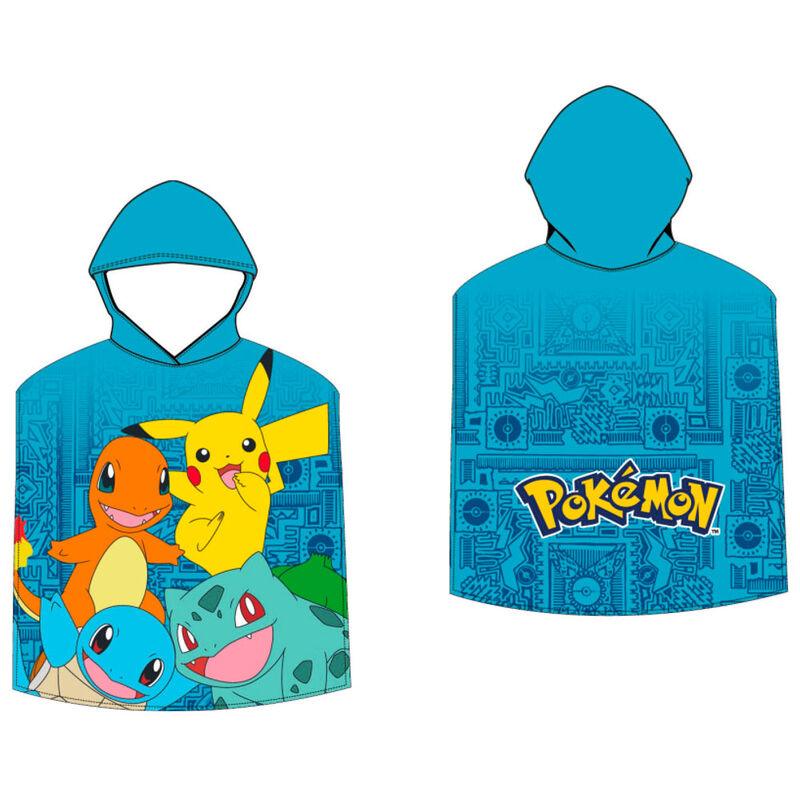 Poncho toalla Pokemon microfibra - Frikibase.com