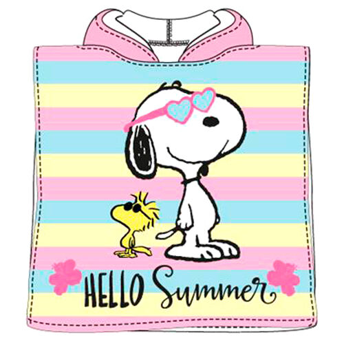 Poncho toalla Snoopy microfibra - Frikibase.com