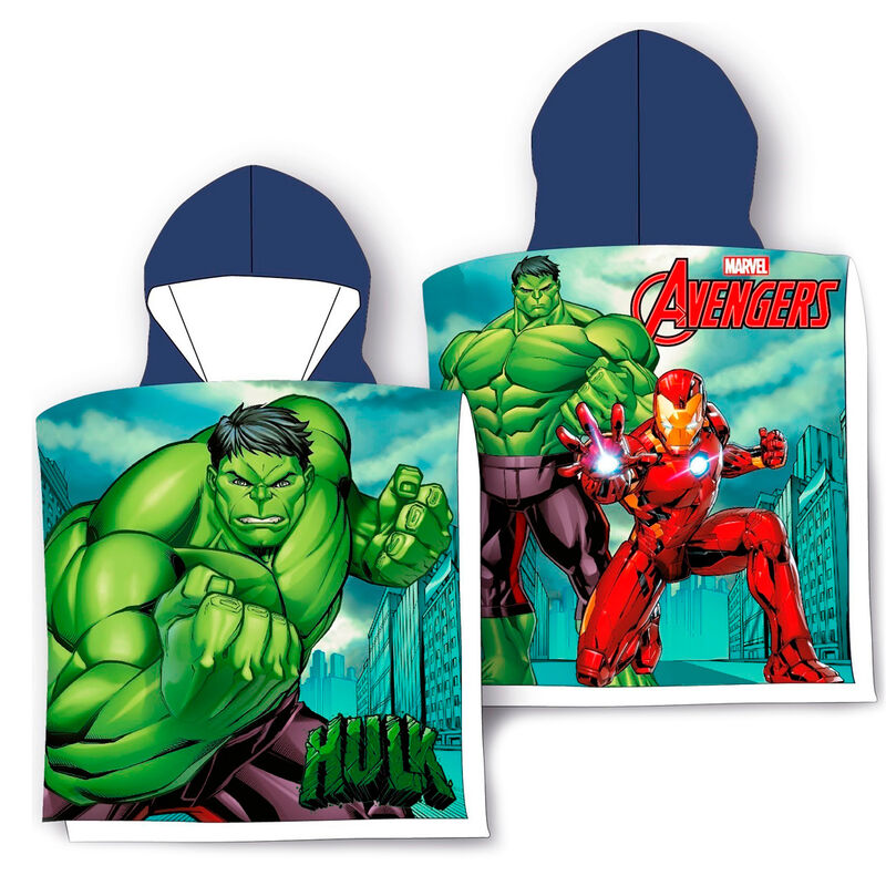 Poncho toalla Vengadores Avengers Marvel microfibra - Frikibase.com