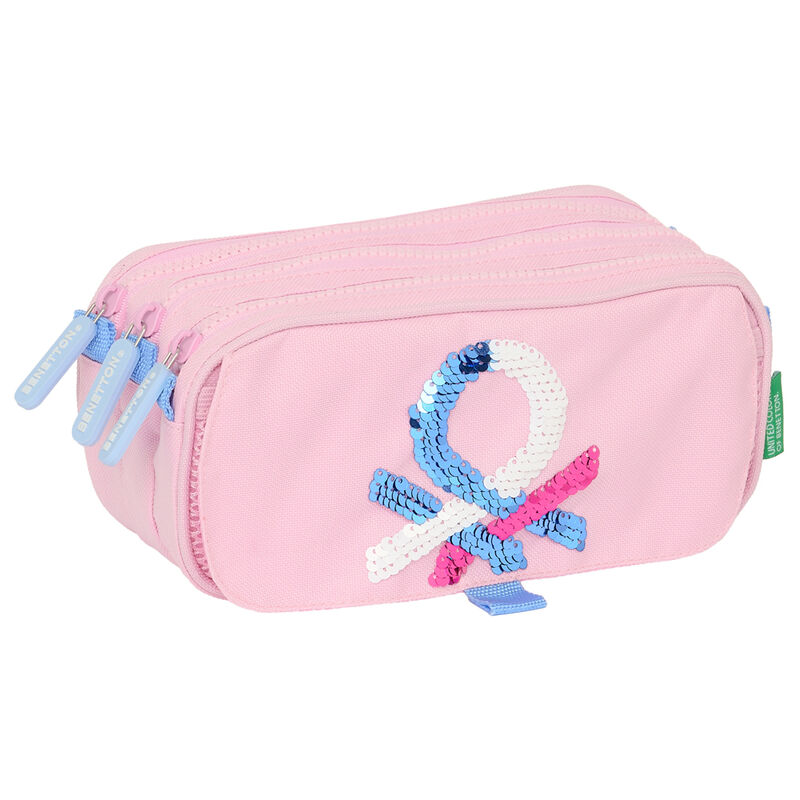 Portatodo Pink Benetton triple - Frikibase.com