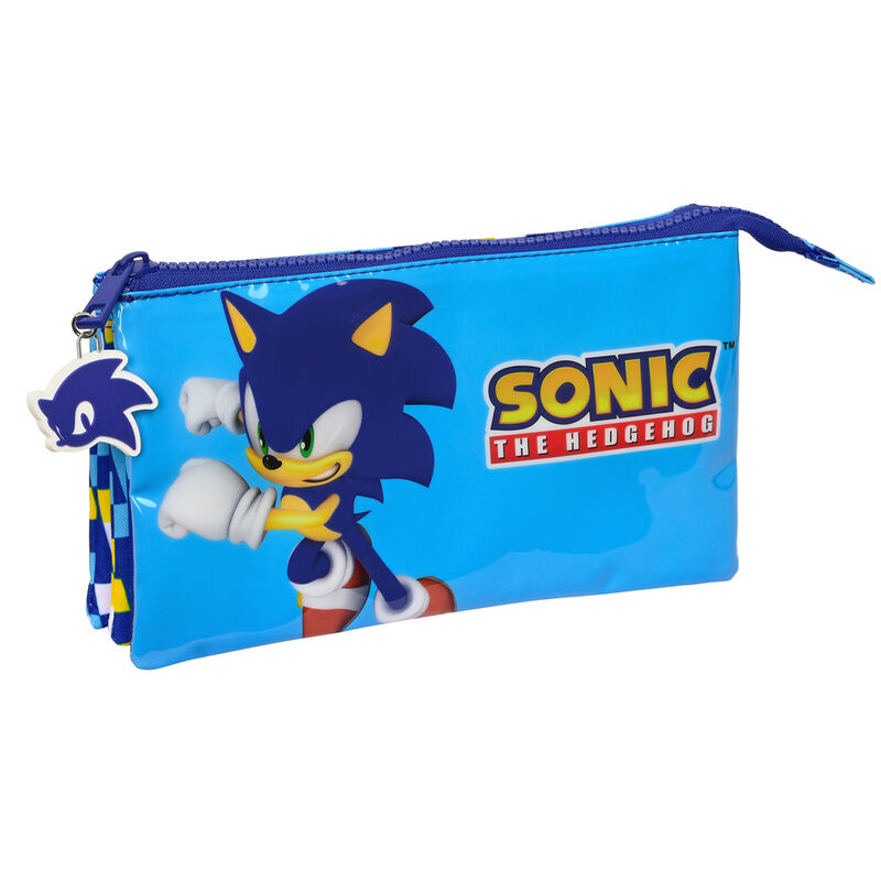 Portatodo Speed Sonic The Hedgehog triple - Frikibase.com