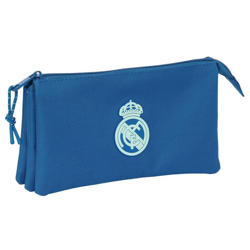 Portatodo azul Real Madrid triple - Frikibase.com