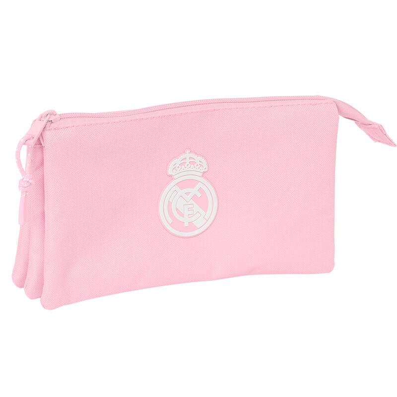 Portatodo rosa Real Madrid triple - Frikibase.com