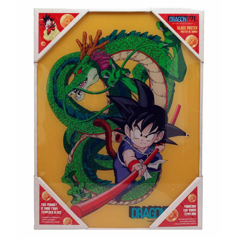 Poster cristal Goku con Shenron Dragon Ball - Frikibase.com