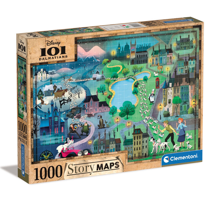 Puzzle 101 Dalmatas Disney 1000pzs - Frikibase.com