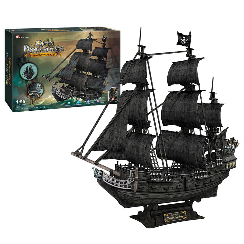 Puzzle 3D La venganza de la reina Ana 328pzs - Frikibase.com