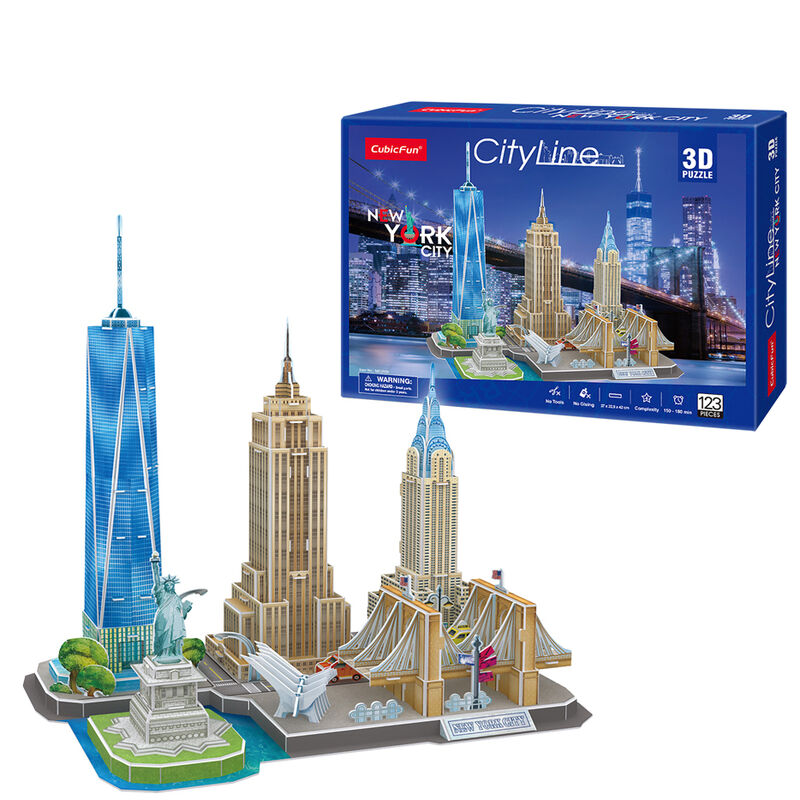 Puzzle 3D New York City Line 123pzs - Frikibase.com