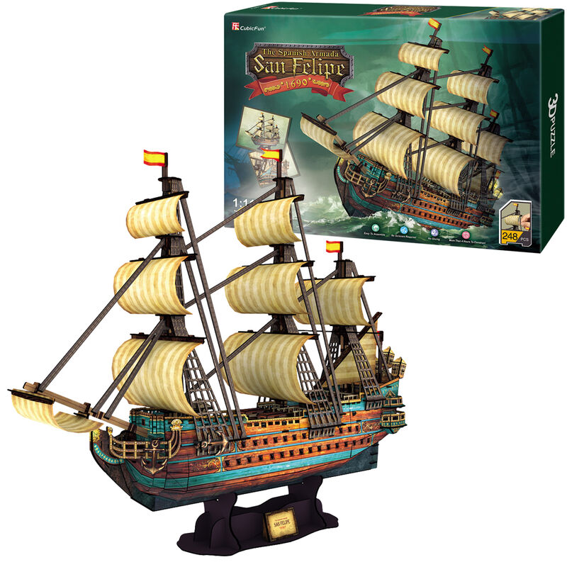 Puzzle 3D San Felipe 248pzs - Frikibase.com