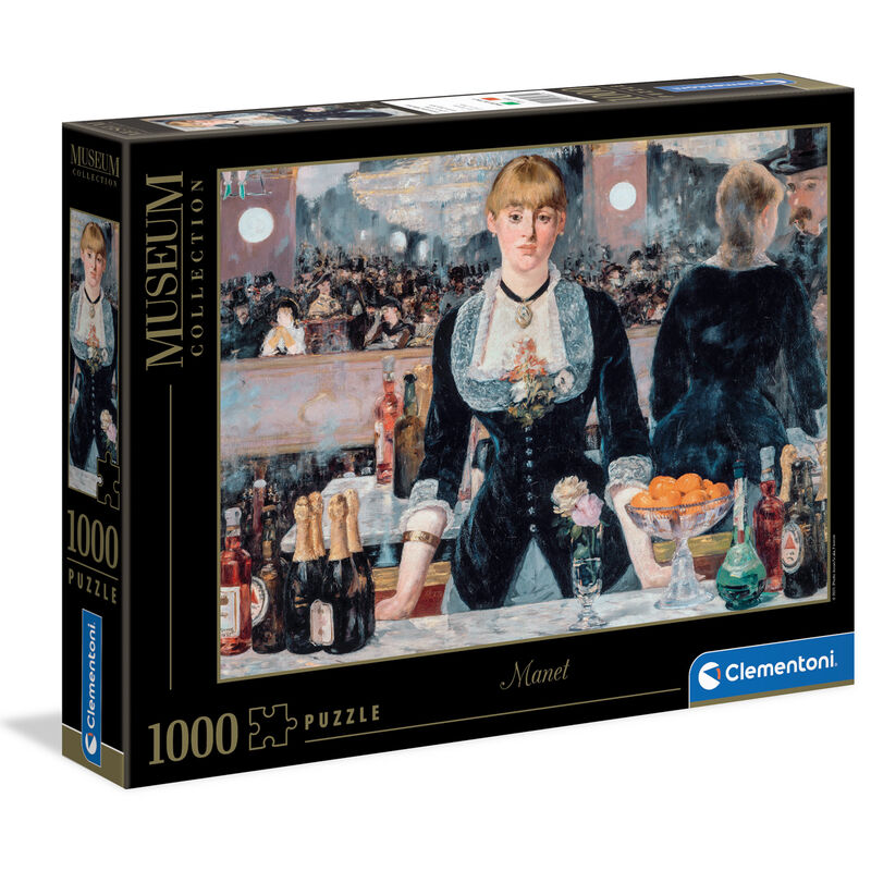 Puzzle Al Bar de la Folies Bergere Manet 1000pzs - Frikibase.com