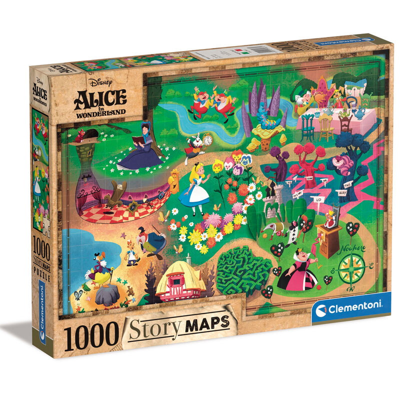 Puzzle Alicia en el Pais de las Maravillas Disney 1000pzs - Frikibase.com