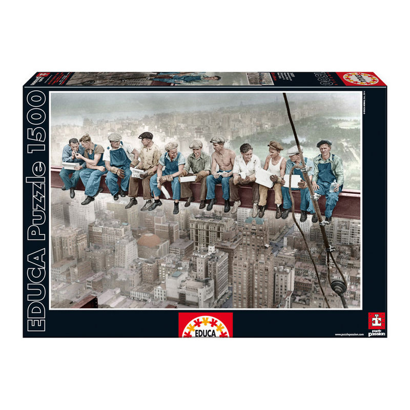 Puzzle Almuerzo en Nueva York 1500pzs - Frikibase.com