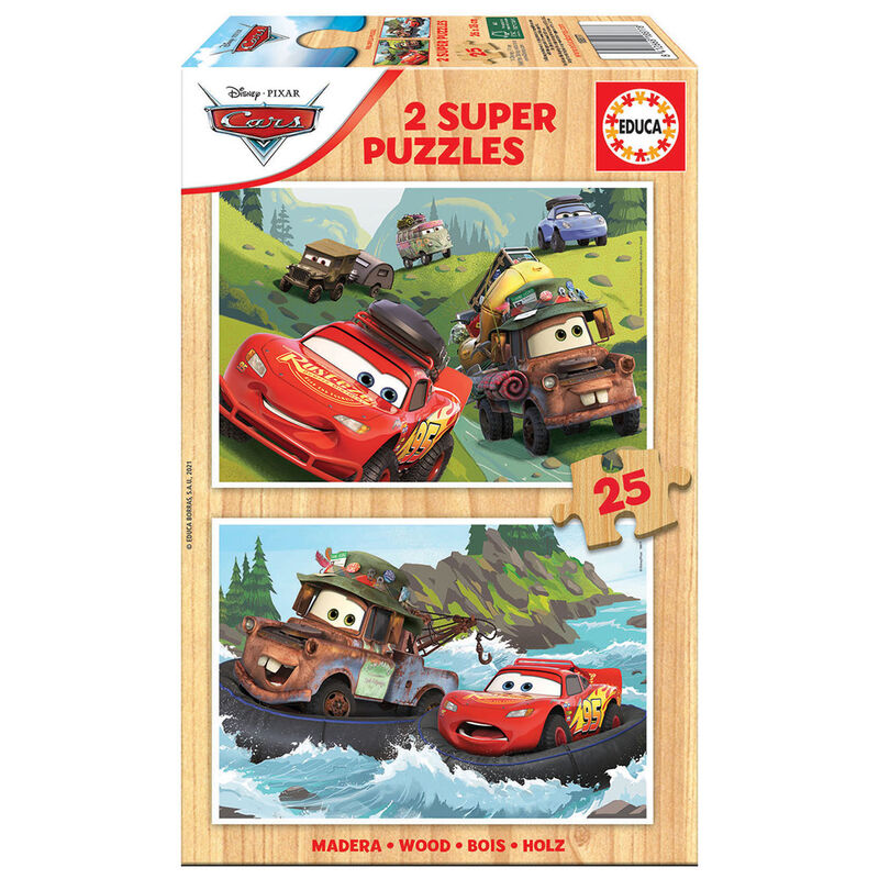 Puzzle Cars Disney Pixar 2x25pzs - Frikibase.com