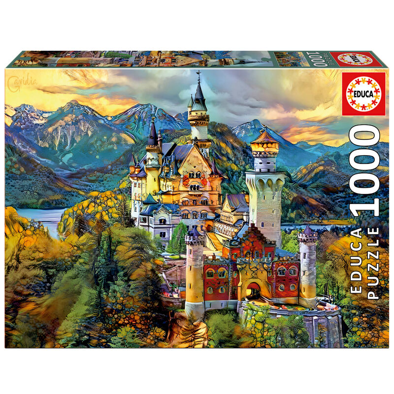 Puzzle Castillo Neuschwanstein 1000pzs - Frikibase.com