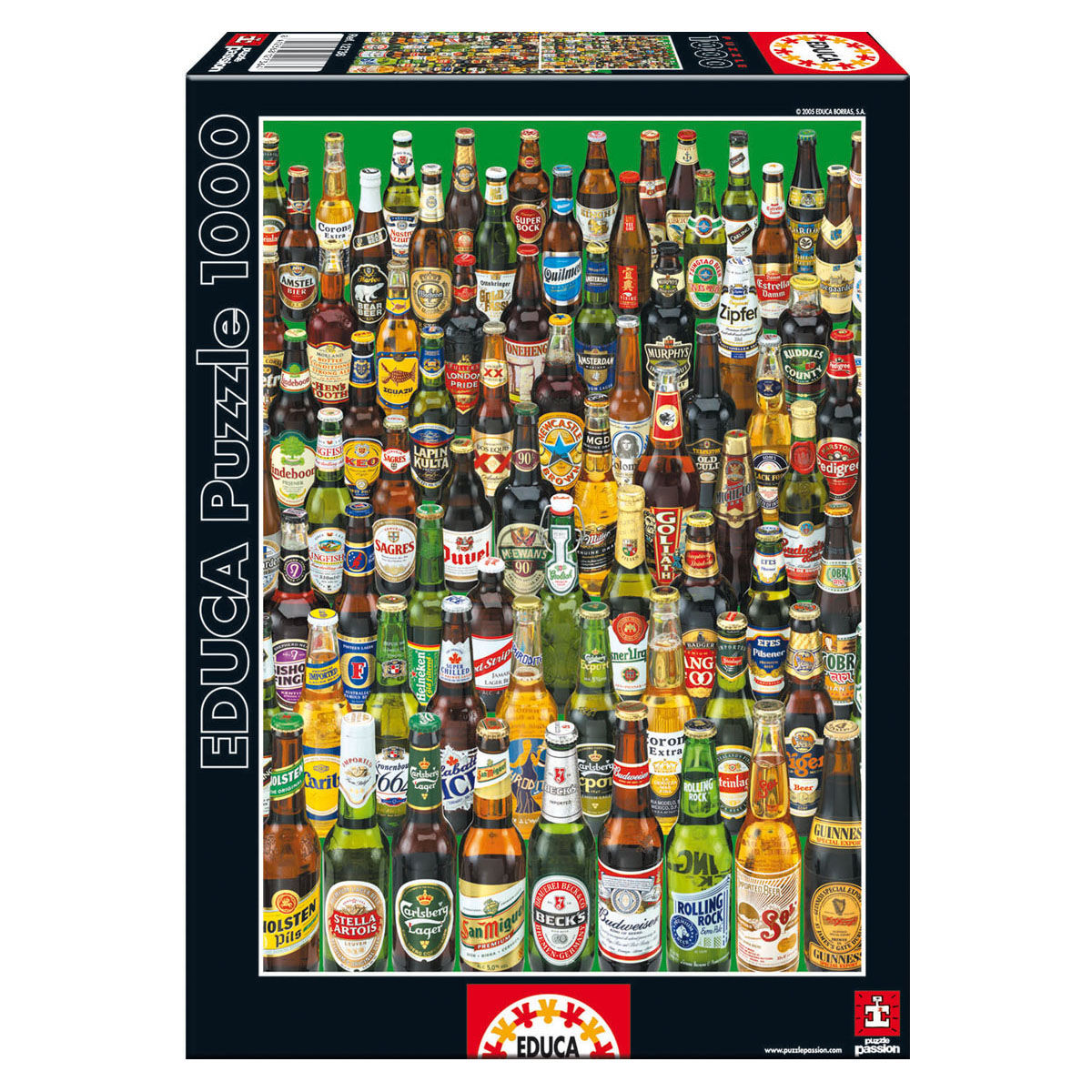 Puzzle Cervezas 1000pzs - Frikibase.com