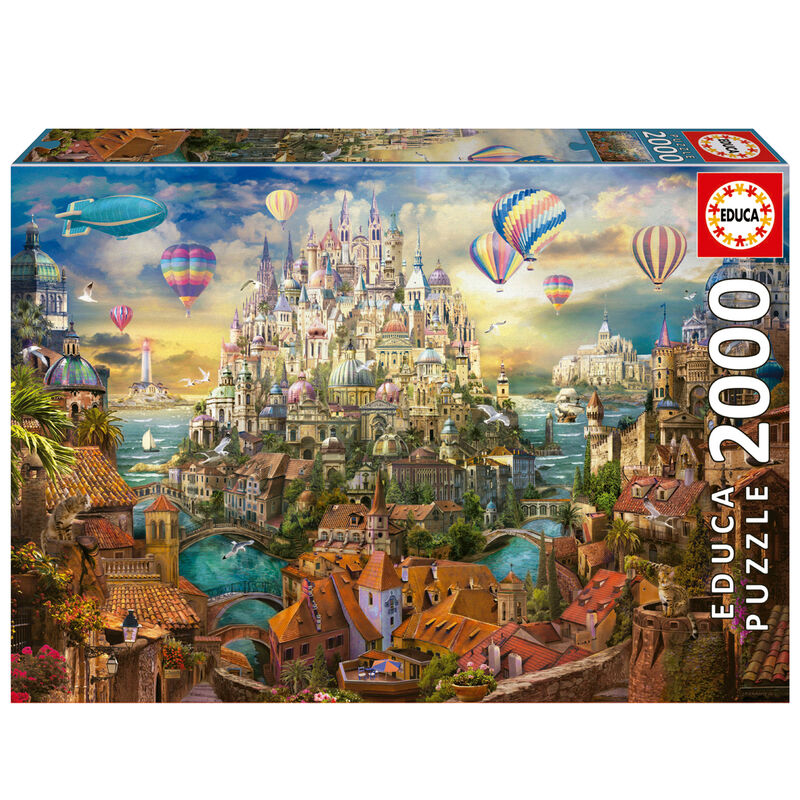 Puzzle Ciudad de los Sueños 2000pzs - Frikibase.com