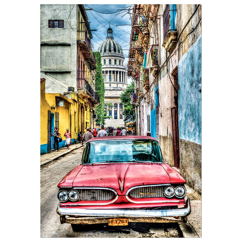 Puzzle Coche en la Habana 1000pzs - Frikibase.com