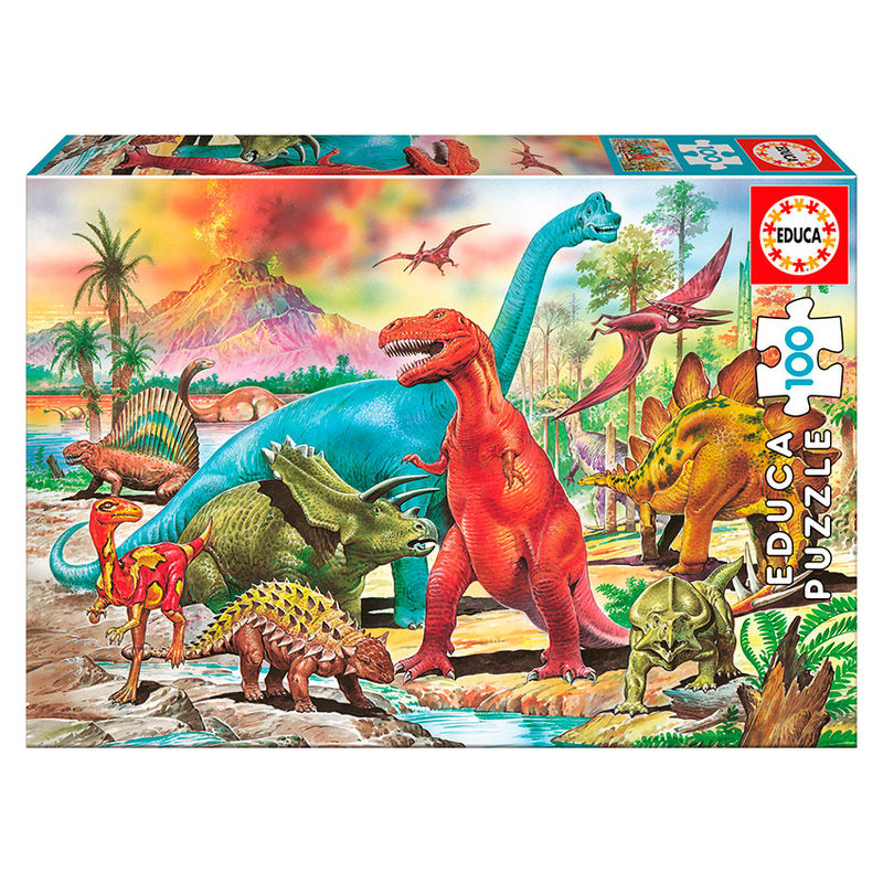 Puzzle Dinosaurios 100pzs - Frikibase.com