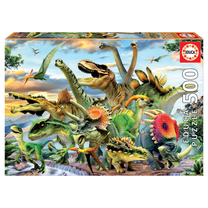 Puzzle Dinosaurios 500pzs - Frikibase.com