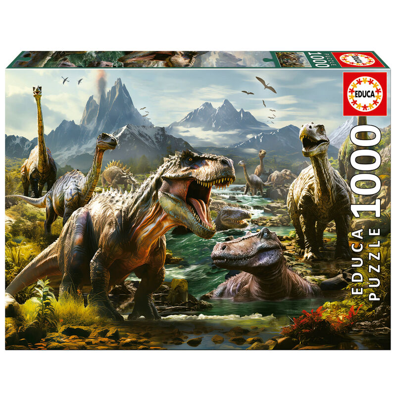 Puzzle Dinosaurios Feroces 1000pzs - Frikibase.com