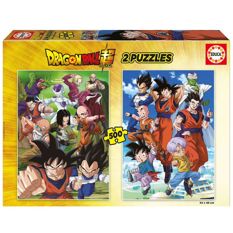 Puzzle Dragon Ball 2x500pzs - Frikibase.com