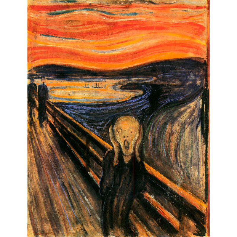 Puzzle El Grito Munch Museum Collection 1000pzs - Frikibase.com