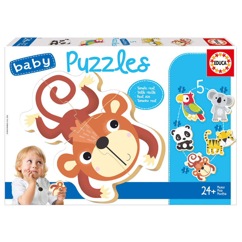 Puzzle Fauna Salvaje 2-5pzs - Frikibase.com